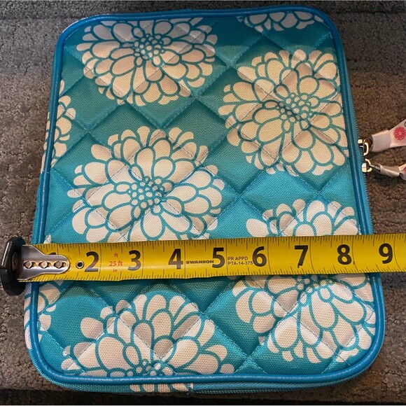 Penelope Ann Aqua Splash Padded Tablet Cover NWOT - Picture 5 of 6